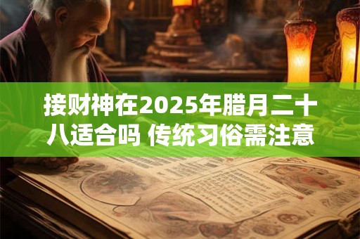接财神在2025年腊月二十八适合吗 传统习俗需注意什么