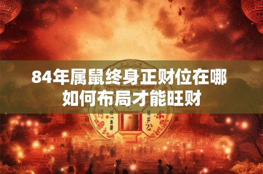 84年属鼠终身正财位在哪 如何布局才能旺财