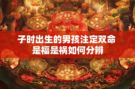 子时出生的男孩注定双命 是福是祸如何分辨