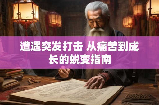 遭遇突发打击 从痛苦到成长的蜕变指南
