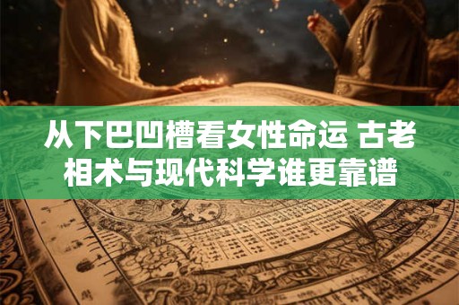 从下巴凹槽看女性命运 古老相术与现代科学谁更靠谱
