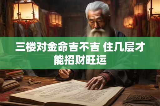 三楼对金命吉不吉 住几层才能招财旺运