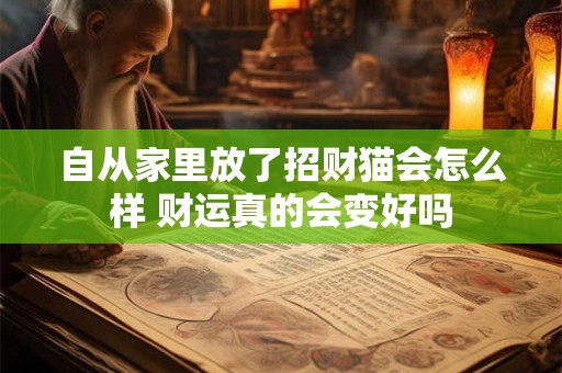 自从家里放了招财猫会怎么样 财运真的会变好吗
