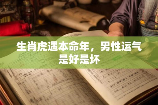 生肖虎遇本命年，男性运气是好是坏