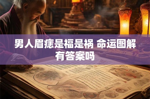 男人眉痣是福是祸 命运图解有答案吗