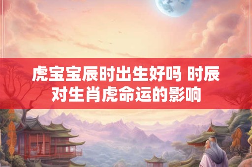 虎宝宝辰时出生好吗 时辰对生肖虎命运的影响