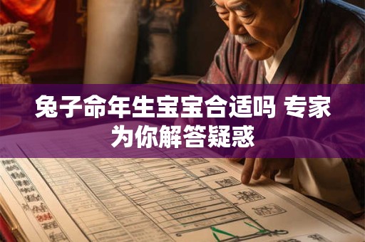 兔子命年生宝宝合适吗 专家为你解答疑惑
