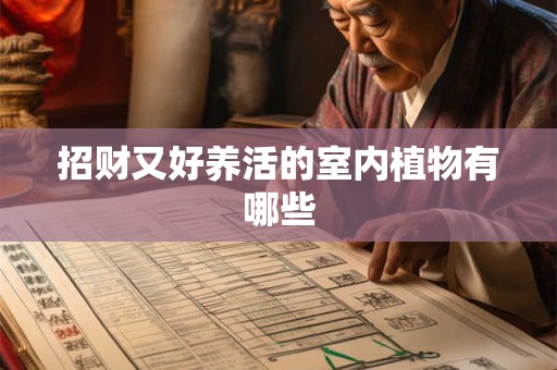 招财又好养活的室内植物有哪些