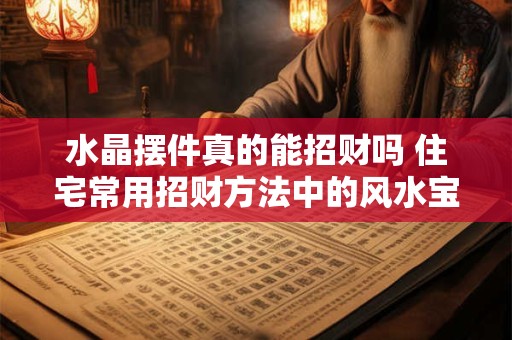 水晶摆件真的能招财吗 住宅常用招财方法中的风水宝物盘点