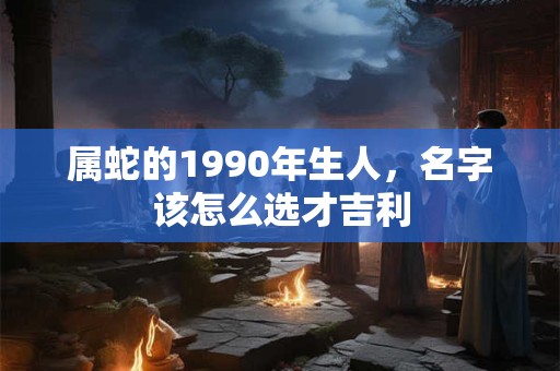 属蛇的1990年生人，名字该怎么选才吉利