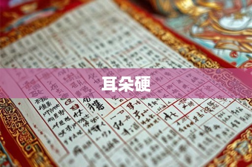 耳朵硬