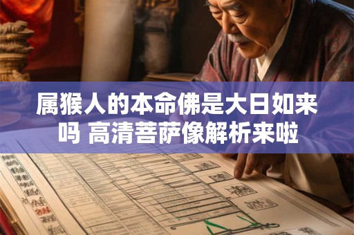 属猴人的本命佛是大日如来吗 高清菩萨像解析来啦