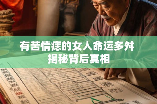 有苦情痣的女人命运多舛 揭秘背后真相