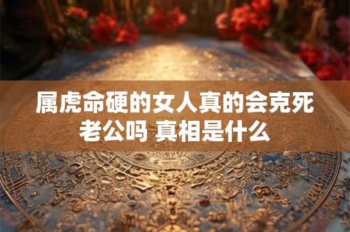 属虎命硬的女人真的会克死老公吗 真相是什么