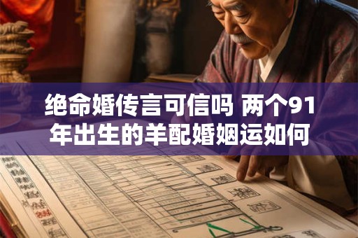 绝命婚传言可信吗 两个91年出生的羊配婚姻运如何