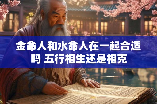 金命人和水命人在一起合适吗 五行相生还是相克