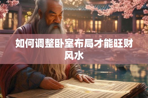 如何调整卧室布局才能旺财风水