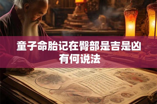 童子命胎记在臀部是吉是凶 有何说法
