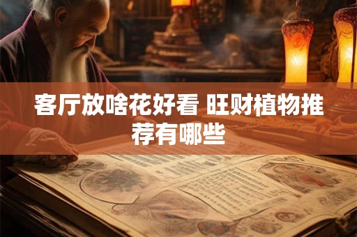 客厅放啥花好看 旺财植物推荐有哪些