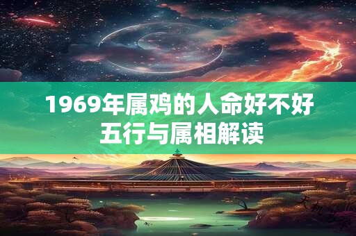1969年属鸡的人命好不好 五行与属相解读