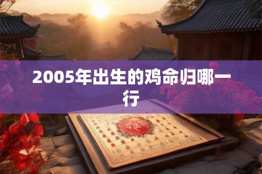 2005年出生的鸡命归哪一行