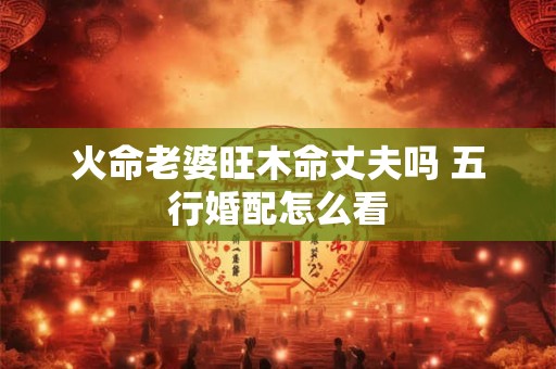 火命老婆旺木命丈夫吗 五行婚配怎么看