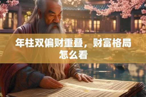 年柱双偏财重叠，财富格局怎么看