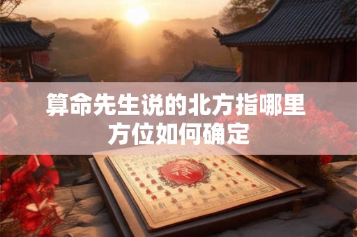 算命先生说的北方指哪里 方位如何确定