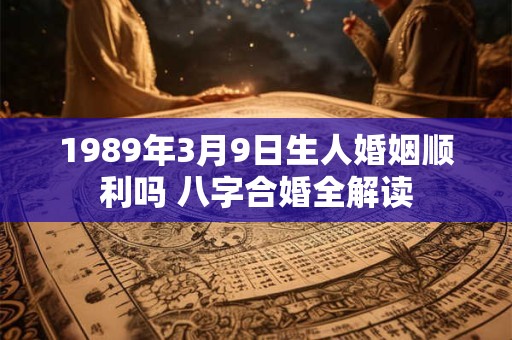 1989年3月9日生人婚姻顺利吗 八字合婚全解读
