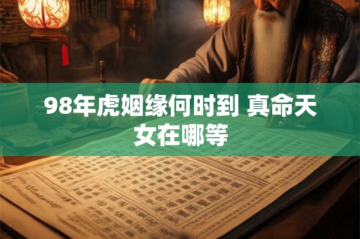 98年虎姻缘何时到 真命天女在哪等