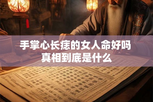 手掌心长痣的女人命好吗 真相到底是什么