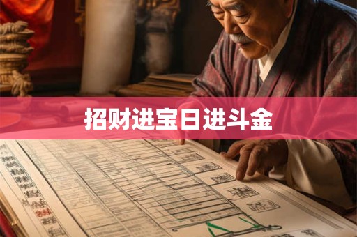 招财进宝日进斗金