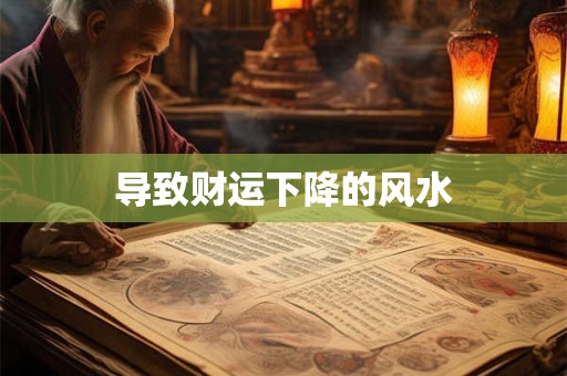 导致财运下降的风水