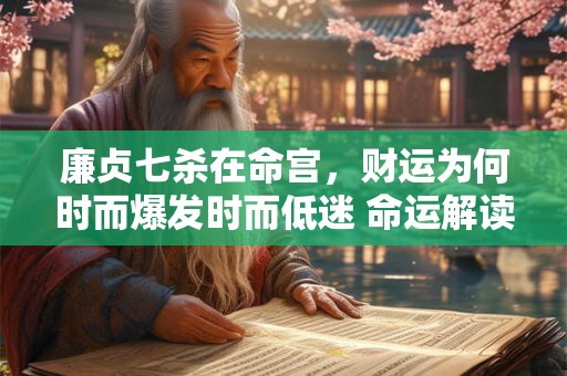 廉贞七杀在命宫，财运为何时而爆发时而低迷 命运解读