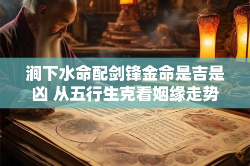 涧下水命配剑锋金命是吉是凶 从五行生克看姻缘走势