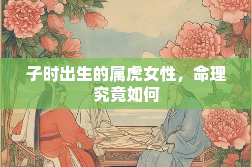 子时出生的属虎女性，命理究竟如何