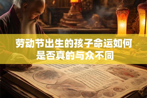 劳动节出生的孩子命运如何 是否真的与众不同