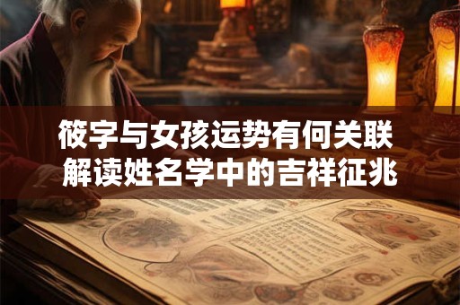 筱字与女孩运势有何关联 解读姓名学中的吉祥征兆