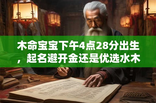 木命宝宝下午4点28分出生，起名避开金还是优选水木相生