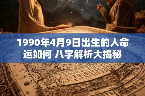 1990年4月9日出生的人命运如何 八字解析大揭秘