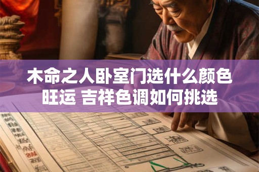 木命之人卧室门选什么颜色旺运 吉祥色调如何挑选