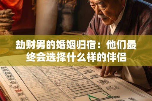 劫财男的婚姻归宿：他们最终会选择什么样的伴侣
