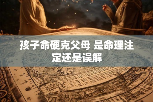 孩子命硬克父母 是命理注定还是误解