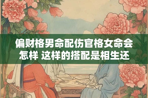 偏财格男命配伤官格女命会怎样 这样的搭配是相生还是相克