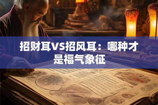 招财耳VS招风耳：哪种才是福气象征