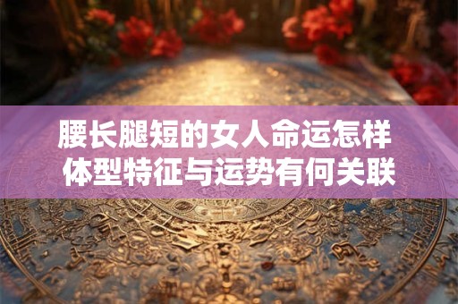 腰长腿短的女人命运怎样 体型特征与运势有何关联
