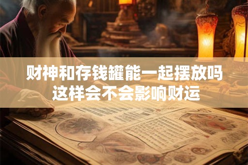 财神和存钱罐能一起摆放吗 这样会不会影响财运