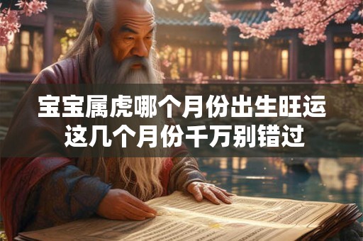 宝宝属虎哪个月份出生旺运 这几个月份千万别错过