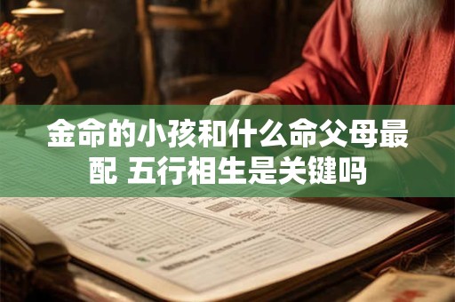 金命的小孩和什么命父母最配 五行相生是关键吗