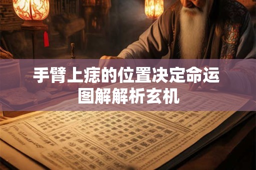 手臂上痣的位置决定命运 图解解析玄机